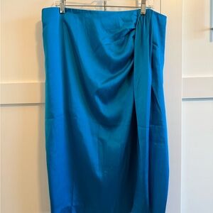 J. Crew Vibrant Blue Fabric size 16 nwt